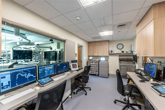 IR Room Consul computers at Lahey