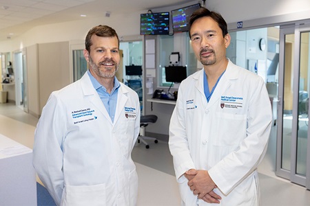 Dr. Garan and Dr. Kai, BILH Heart Transplant Program leaders