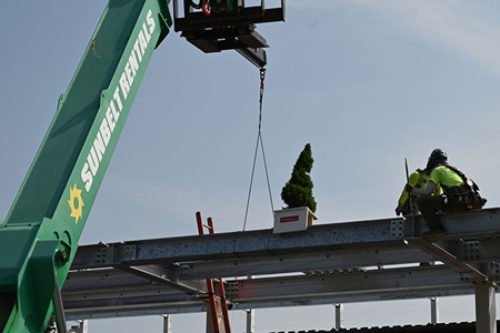 BID Plymouth Topping Off Ceremony