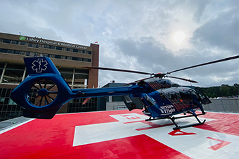 Lahey Hospital & Medical Center Helideck